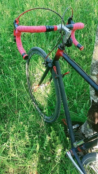 Bicicleta clásica restaurada