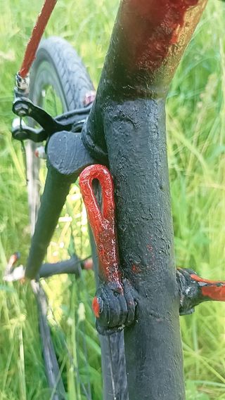 Bicicleta clásica restaurada