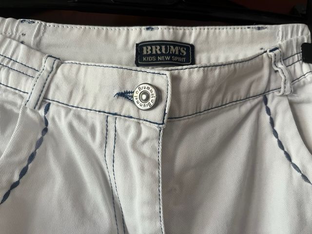 Pantaloni Brums bianchi tg 46 170 cm