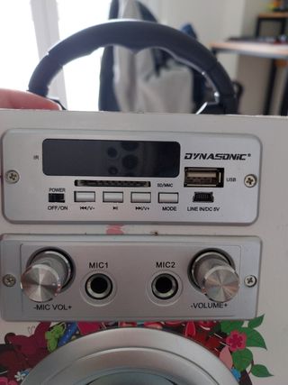 Altavoz Portátil Karaoke