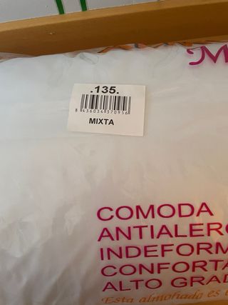 Almohada RETACO 135cm