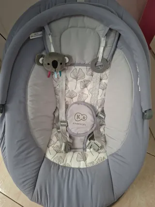 Hamaca Bebé Kinderkraft LULI Gris