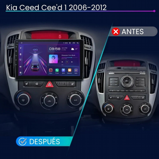 Radio Android Auto Carplay Kia Ceed Cee'd 1 2006-