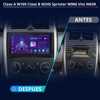 Radio Android Auto Carplay Mercedes Clase A W169