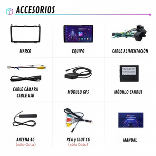 Radio Android Auto Carplay Mercedes Clase A W169