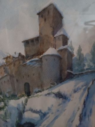 Acquerello Castello Invernale