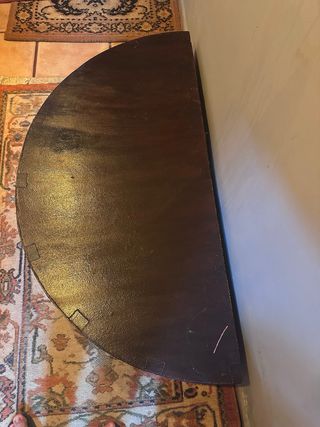 Tarima semicircular madera