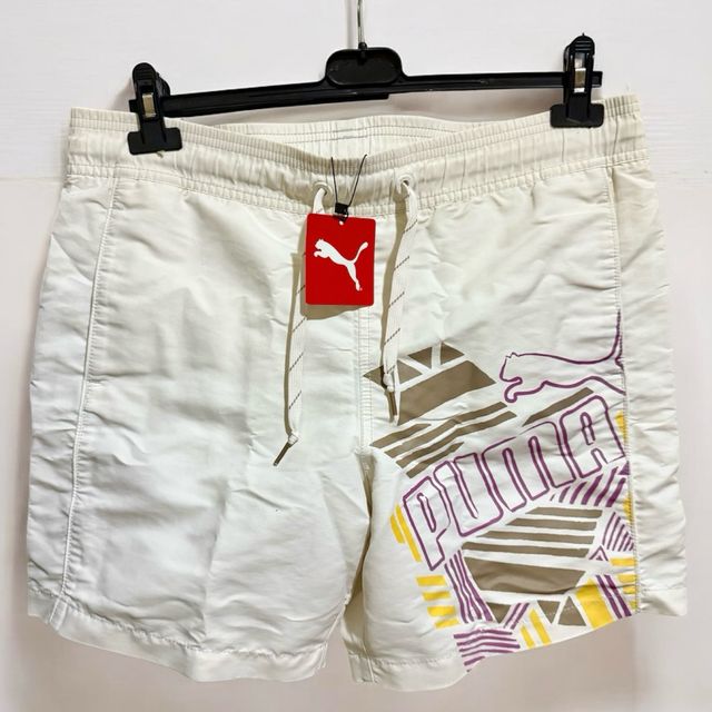 Costume da bagno Puma beige uomo