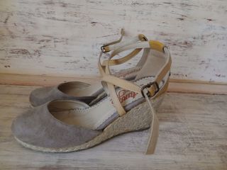 Alpargatas Mustang beige