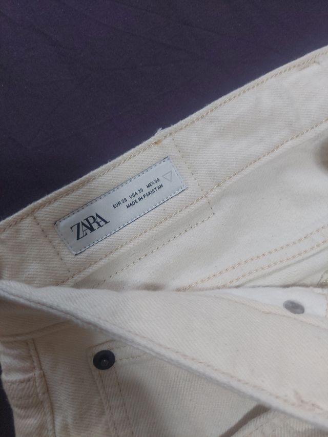 Jeans beige Zara - M/38/10