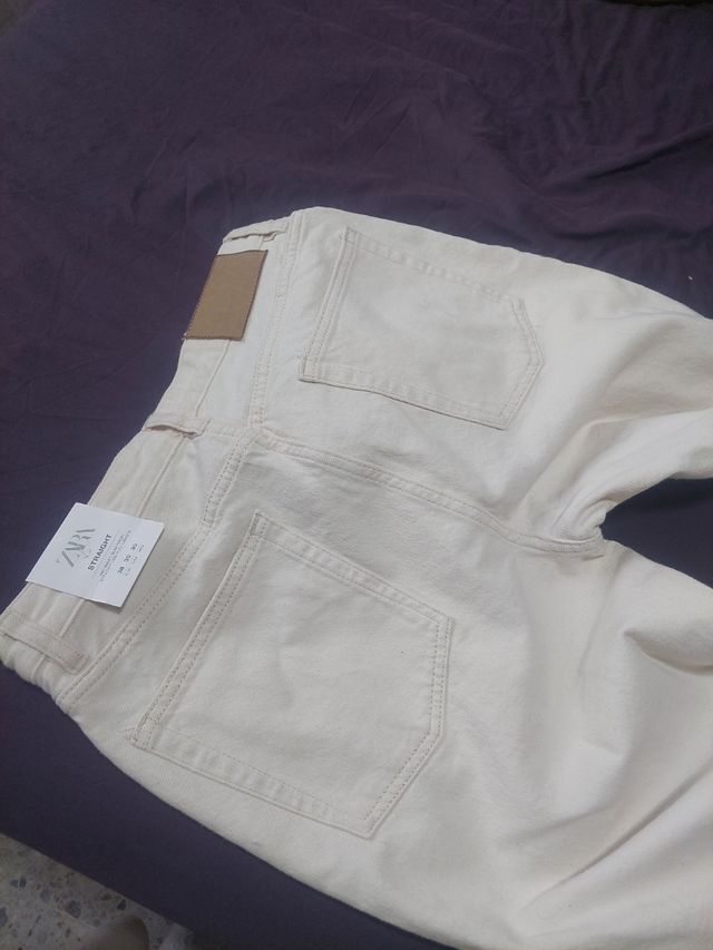 Jeans beige Zara - M/38/10