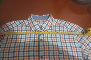 Camicia Lacoste Uomo M Multicolor