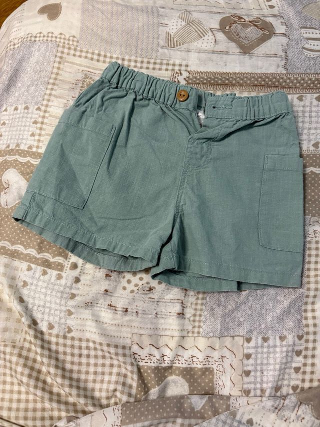 3 Shorts neonato 12-18m