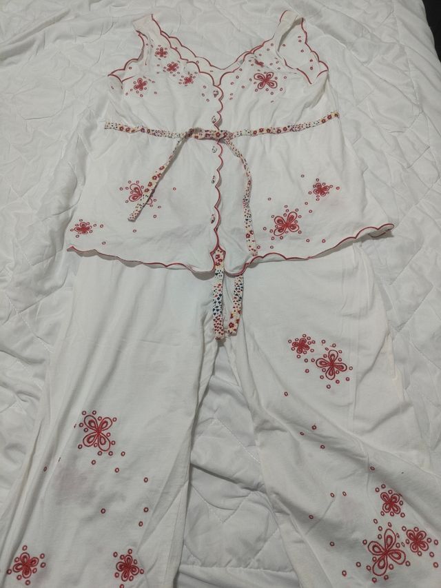 Pijama Énfasis blanco - Talla M