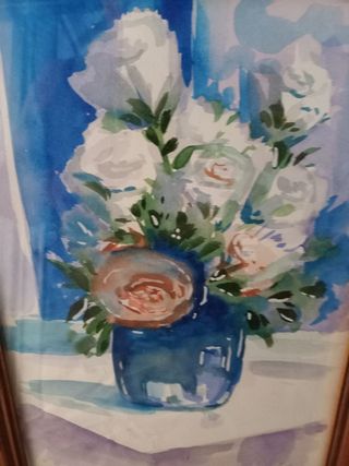 2 dipinti acquerelli 29×37----25×32