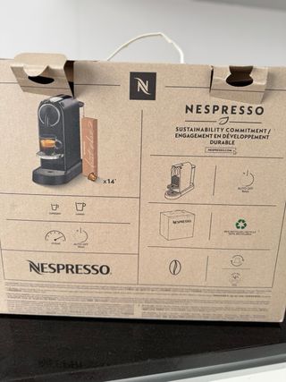 Cafetera Nespresso Citiz Negra