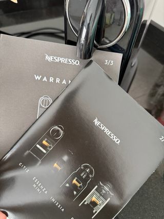 Cafetera Nespresso Citiz Negra