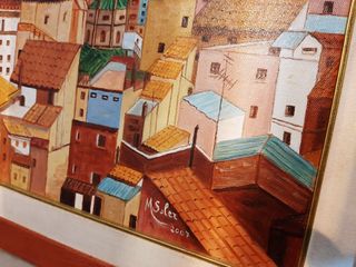 CUADRO ÓLEO SOBRE LIENZO M. SOLER 2007