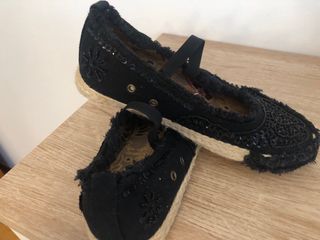 Bailarinas negras lentejuelas