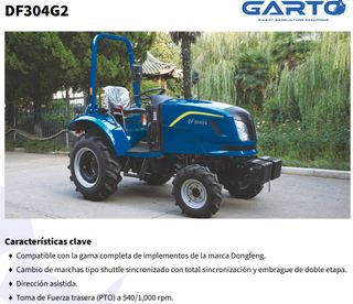 TRACTOR AGÍCOLA 26-30 Hp 3 CIL DIESEL HOMOLOGADOS