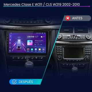 Radio Android Auto Carplay Mercedes Clase E W211