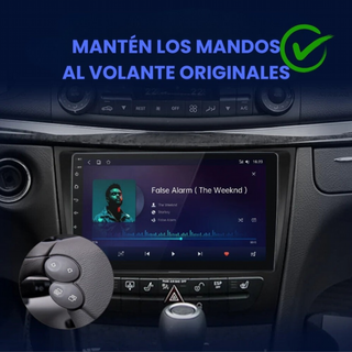 Radio Android Auto Carplay Mercedes Clase E W211