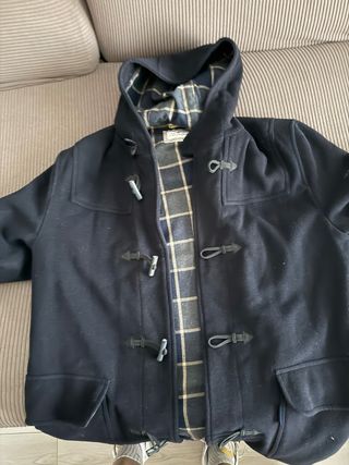 Abrigo Burberry negro talla M