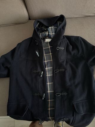 Abrigo Burberry negro talla M