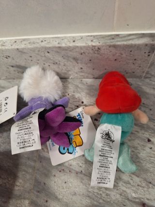 Muñecos Ariel y Úrsula Disney Big Fins