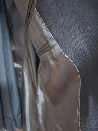 Traje chaqueta negro hombre