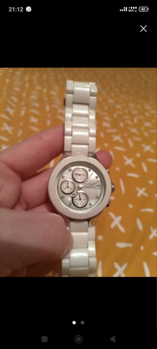 Reloj DKNY mujer blanco