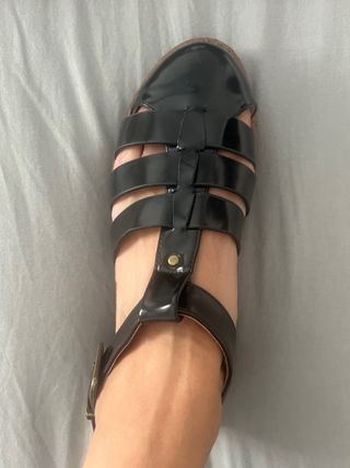 Sandalias negras Shana - T.38