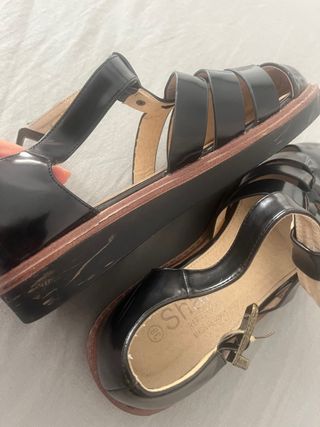 Sandalias negras Shana - T.38