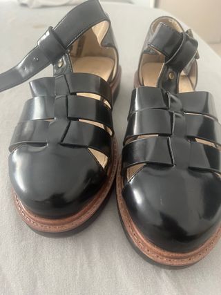Sandalias negras Shana - T.38
