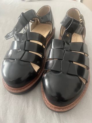 Sandalias negras Shana - T.38