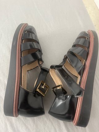 Sandalias negras Shana - T.38