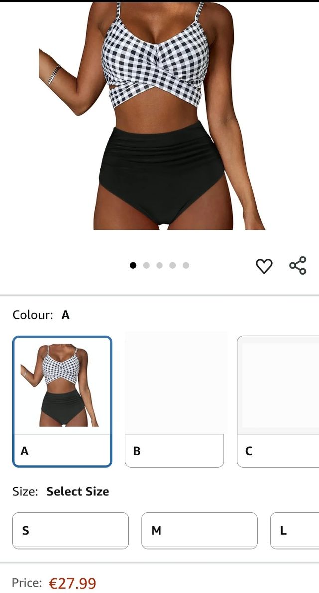 BIKINIS TALLE ALTO TALLA M