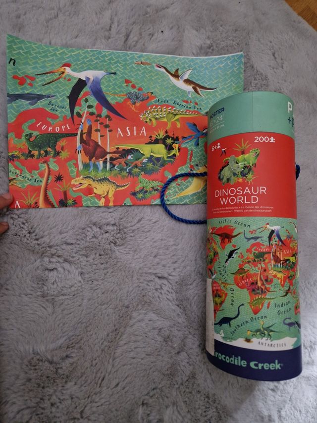 Rompecabezas Dinosaurios 200 piezas