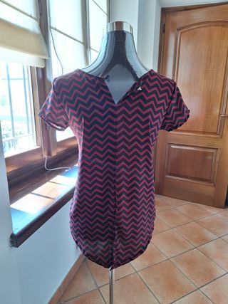 Camicia Donna - Rosso e Nero