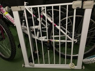 Puerta seguridad bebé - Blanco