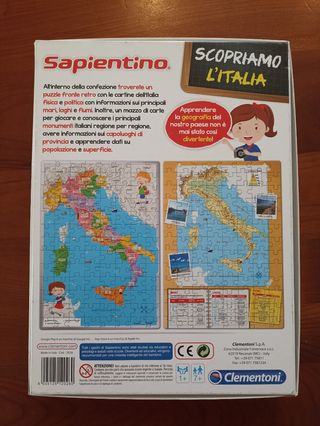 Puzzle Italia Clementoni - Sapientino