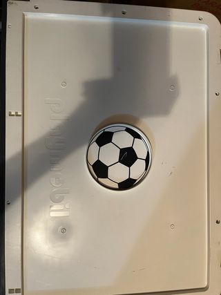 Futbolín Playmobil: ¡Buen estado!