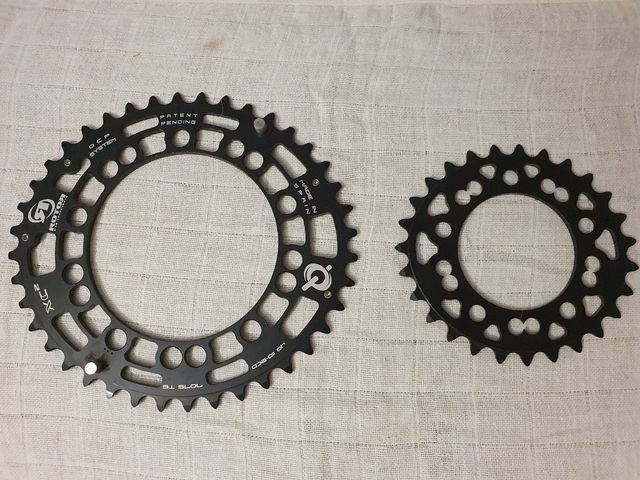 Platos ovales Rotor Q-Ring XC2 MTB 40/27