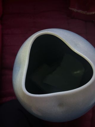 Jarrón Lecardi azul multicolor