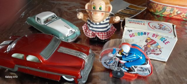 Auto moto e Scimmia Vintage