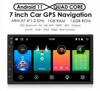 Radio Universal 7 Pulgadas Android Auto Carplay