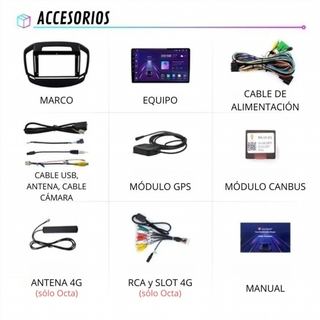 Radio Android Auto Carplay Opel Insignia 2013 - 2