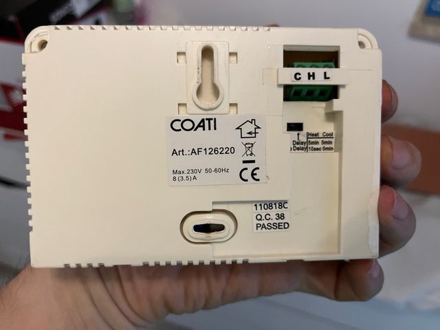 Termostato digital COATI AF126220