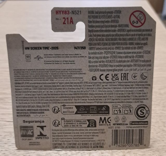 Pack 2 Hot Wheels Fast & Furious  Chevy Y 70 DODGE