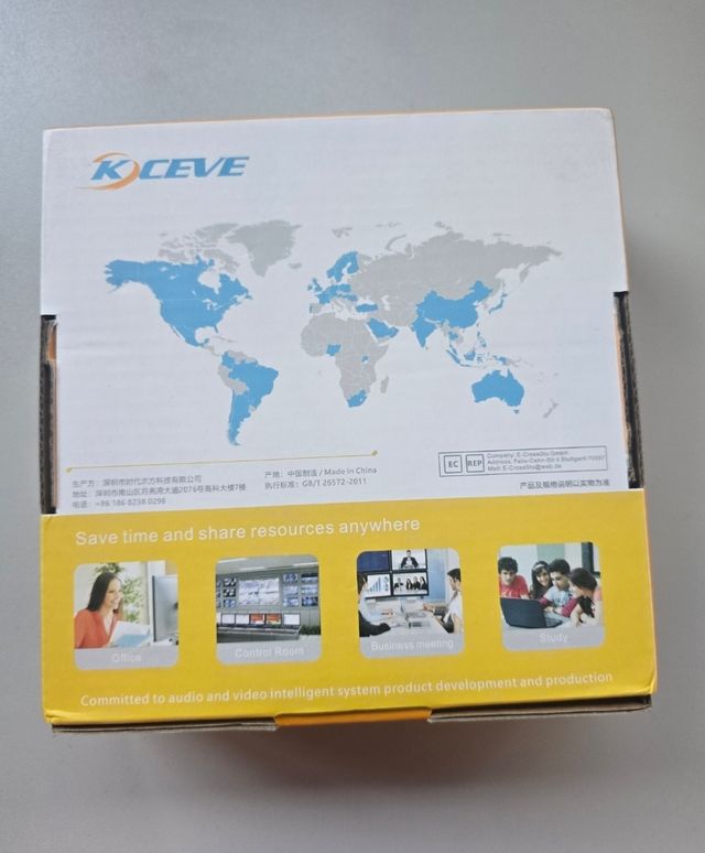 Conmutador KVM HDMI KCEVE